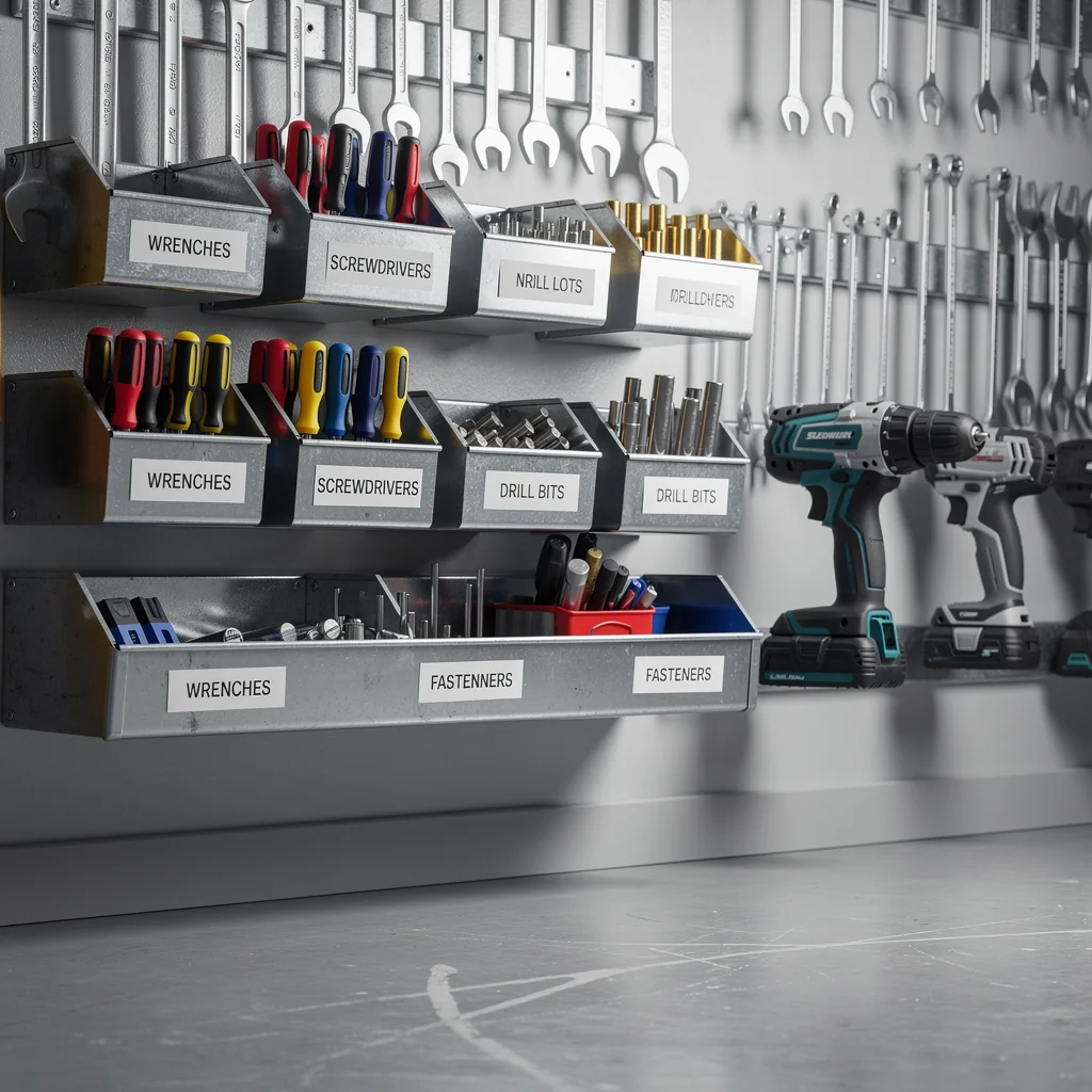 Garage tool organization